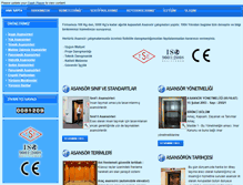 Tablet Screenshot of ozaliciasansor.com